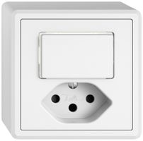 Combinazione AP EDIZIO.liv SNAPFIX® S6L+T13 shut.illuminazione laterale bi bi