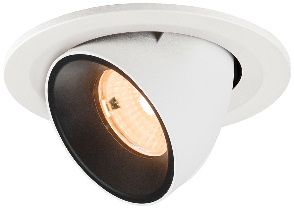 Downlight LED SLV NUMINOS GIMBLE S 6.7W 1000lm 2700K WB DALI Ø90 bc/no