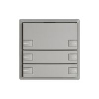 KNX-Taster RGB EDIZIO.liv SNAPFIX® Temperaturfüh.RGB-LED 6×T 1-Tbed.hgu