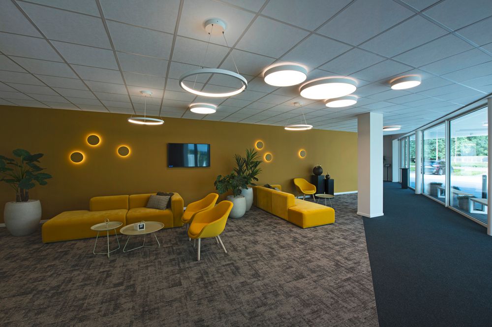 LED-Pendelleuchte SLV ONE 60 DALI 25W 1500lm 3000/4000K Ø600×30mm weiss