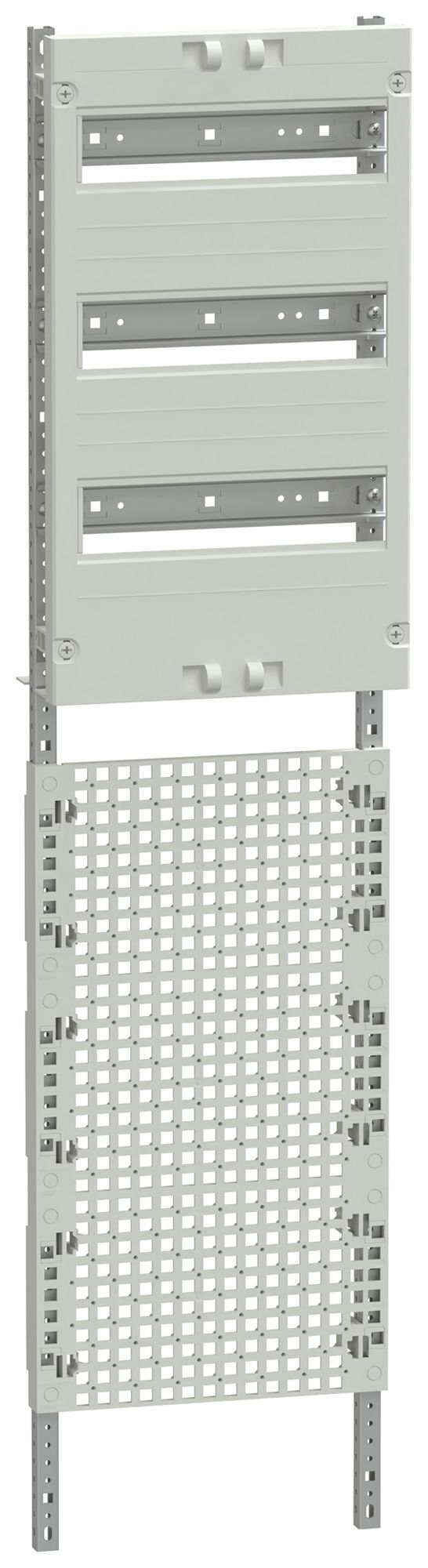 Kit de montage combiné SE Pragma a.barre profilée 1 part 3r DIN 4r média