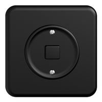 Kit di copertura ENC STANDARDdue per 1×tasto, Ø50mm, senza marquaggio, nero