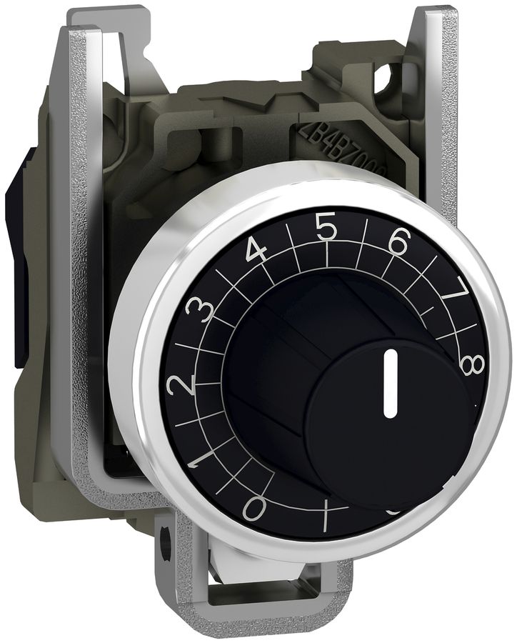 Potenziometro Schneider Electric per 6mm, interno con testa frontale