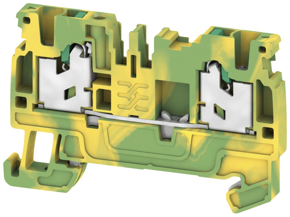 Borne de terre joignable 0.5…2.5mm² TH35/G32 vert-jaune