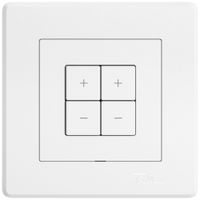 UP-Nebenstelle Dimmer EDIZIO.liv Wiser SNAPFIX® 2 Kanal 4 Tasten ws