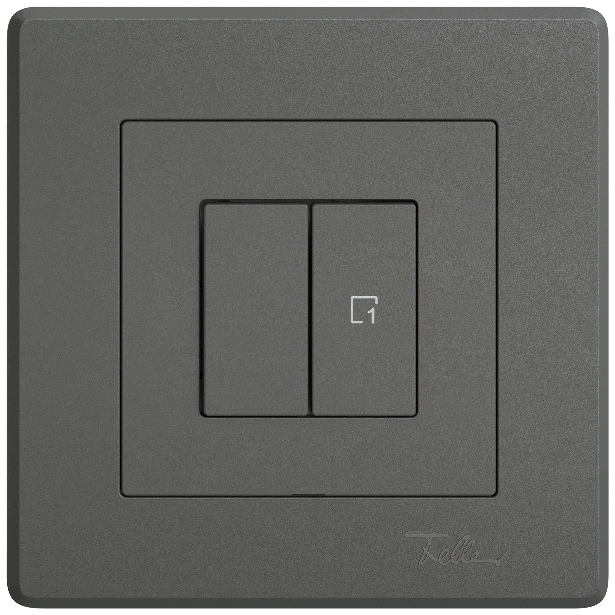 Kit de montage ENC EDIZIO.liv Wiser SNAPFIX® p.interrupteur 1C scène 2T grf