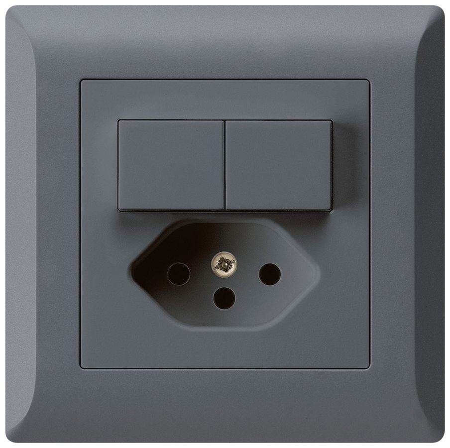 UP-Kombination 2×A-R/1P+T13 anthrazit kallysto.line