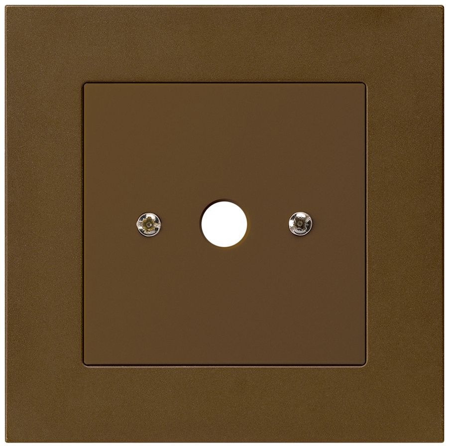 Boîte de raccordement ENC kallysto.pro brun Ø9mm sans bornier