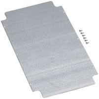 Montageplatte Hager univers N H=500mm, 1 feldrig