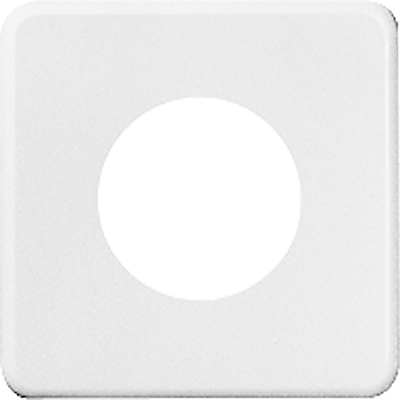 Abdeckplatte I 43mm weiss