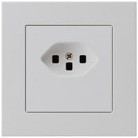 UP-Steckdose kallysto.pro T23 hellgrau Schraubklemme