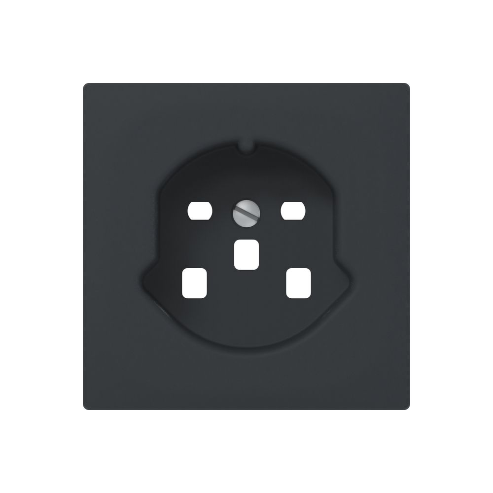 Frontset SIDUS Z/E zu Steckdose T25 anthrazit