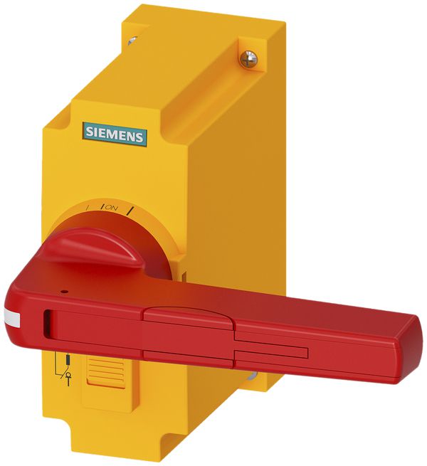 Direktantrieb Siemens SENTRON für 3KF BG4, abschliessbar, rot/gelb