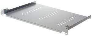 Geräteboden R&Mfreenet 19"×350mm 1HE 15kg grau