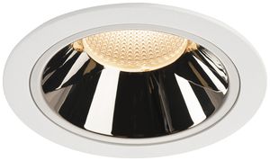 LED-Downlight SLV NUMINOS XL 37.4W 3400lm 2700K 40° DIM Ø160×108mm ws/Cr