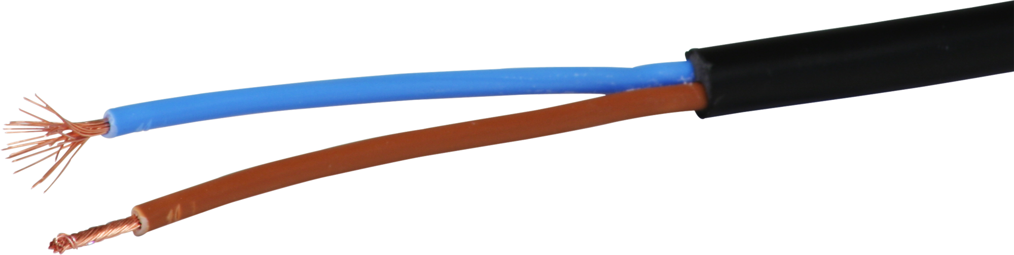 Cavo Td 2×1.5mm² LN nero Eca