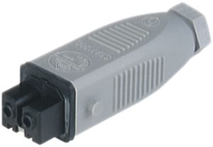 Prise mobile 2LPE, STAK 200 IP54, gris