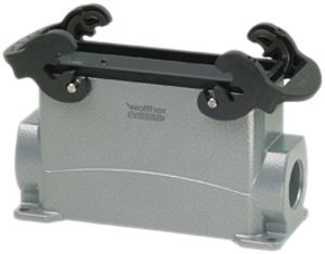 Boîtier d'embase Walther PROCON P711024MS, raccord 1×M25, H=68mm, Al