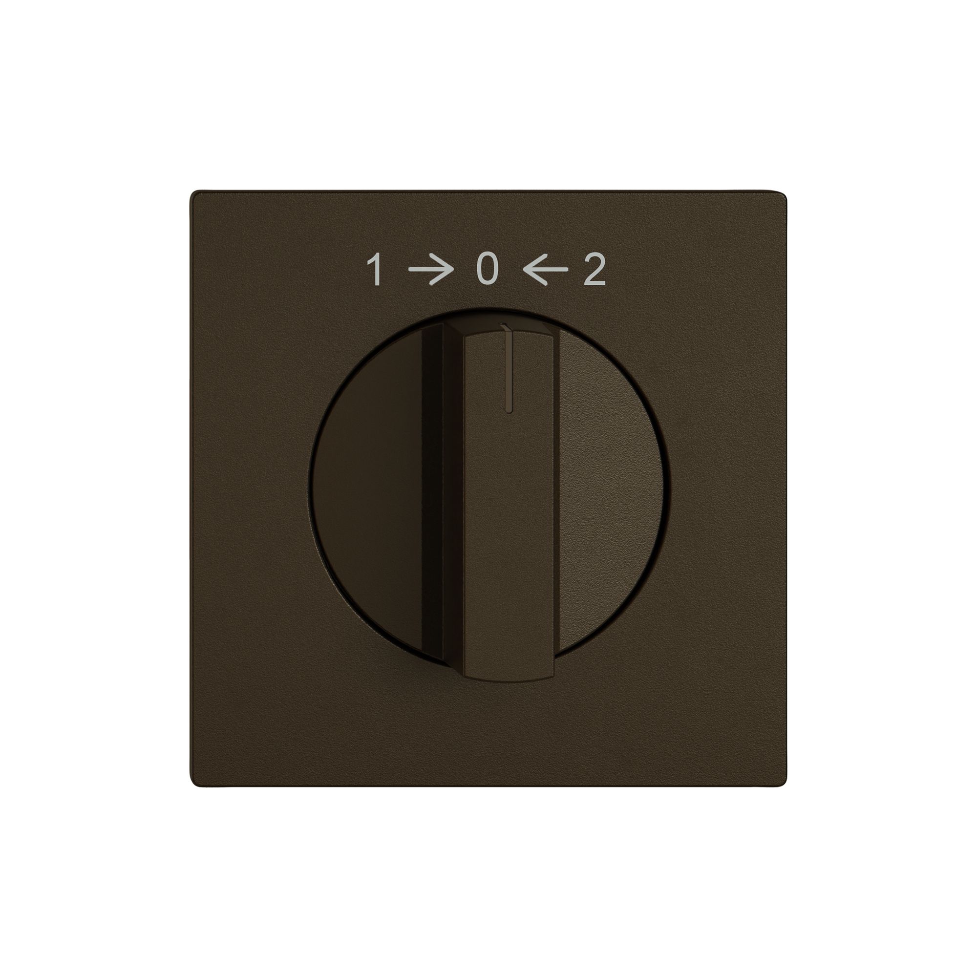 Montageset EDIZIO.liv SNAPFIX® f.Schwenktaster m.Griff 1 → 0 ← 2 br