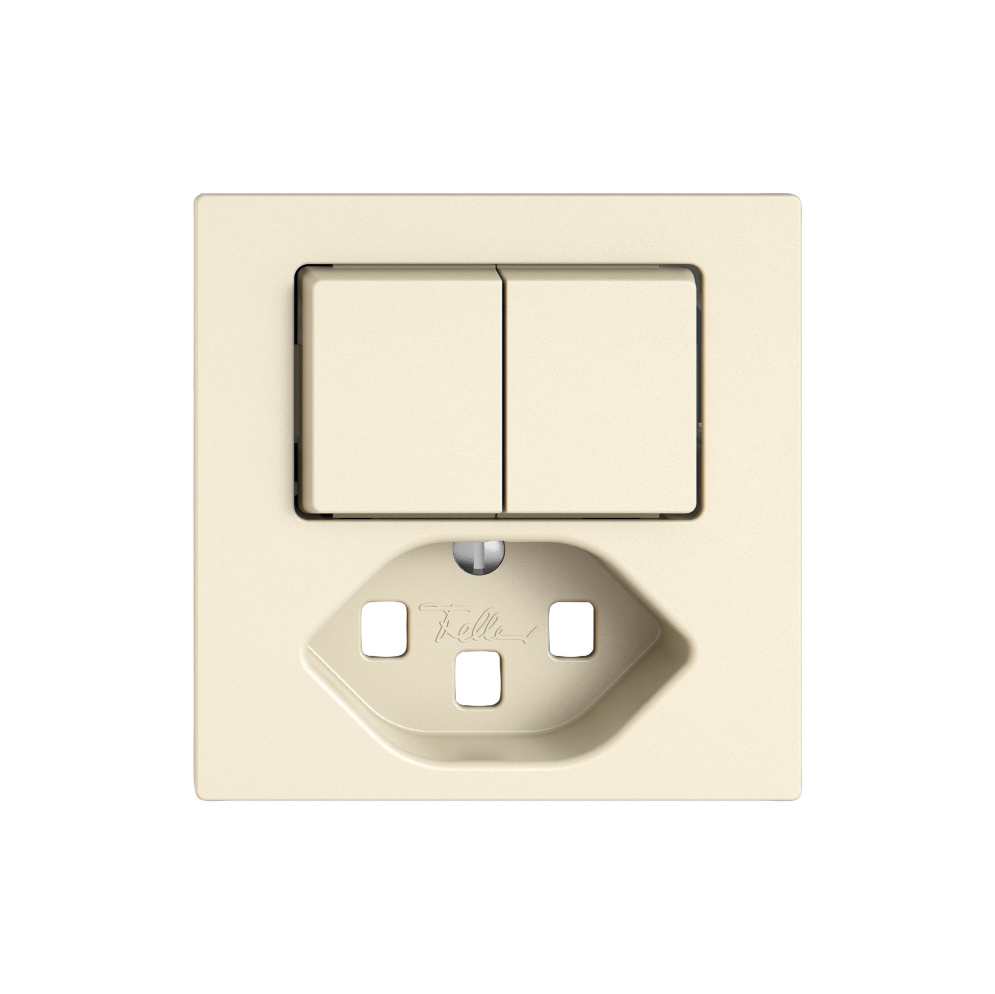 Montageset EDIZIO.liv SNAPFIX® für Kombi.T23 mit 2 Druckknöpfen cr