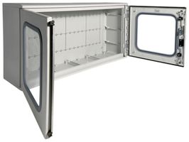 Coffret mural Hager Orion.Plus a.porte 138 mod.3 rangs 46UM 1100×550×300mm gr