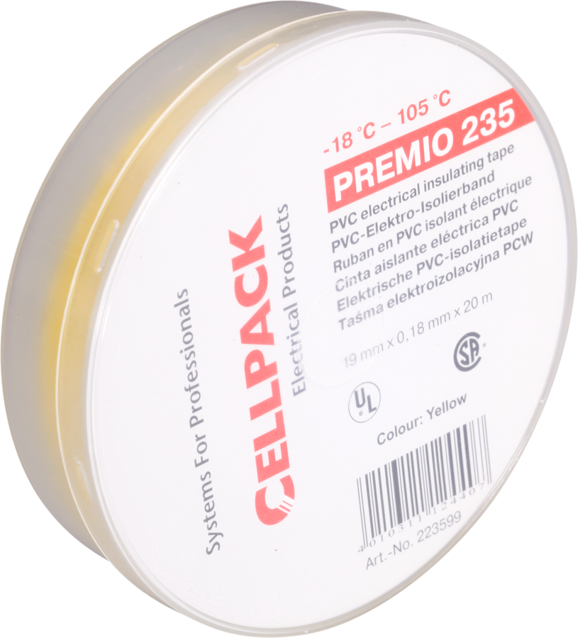 Isolierband Premio 235 19mmx20.1m gb