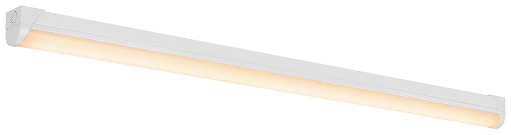 LED-Lichtleiste SLV INDUSTRY 18/32W 4350lm 830/840/857 1220×61mm weiss