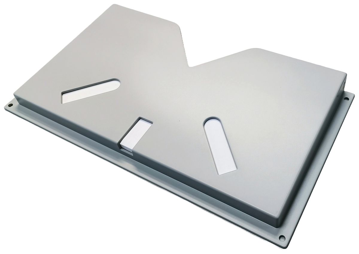 Porte-documents ELBRO 202×356×35mm mat.synthét. gris