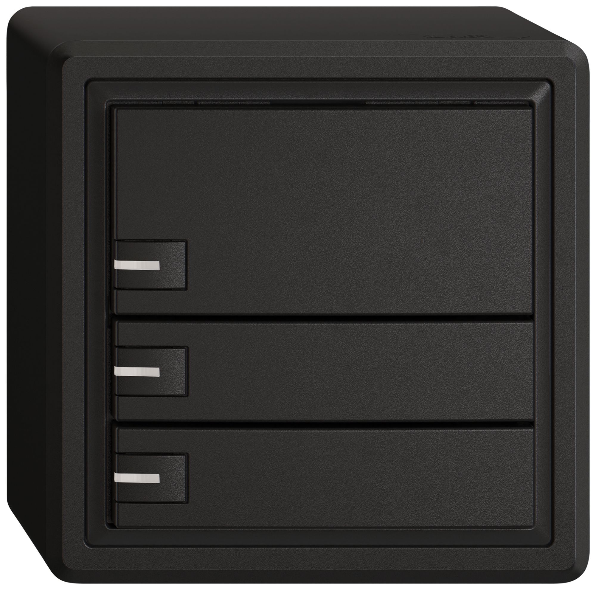 Pulsante KNX RGB AP EDIZIO.liv SNAPFIX® sensore temp.RGB-LED 3× com.1T ne