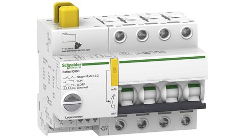 Acti 9 Reflex iC60H Ti24 (mit Ferneinschaltung, Charakteristik D, 30/15 kA)