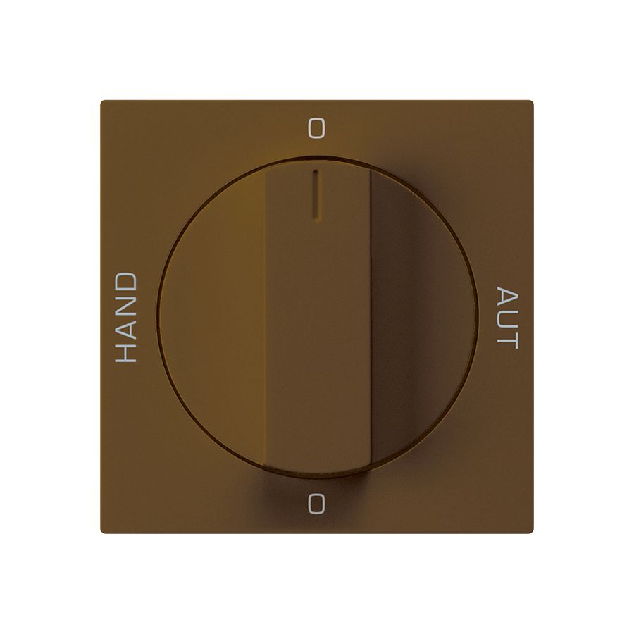 Abdeckset kallysto zu Drehschalter H-0-A braun