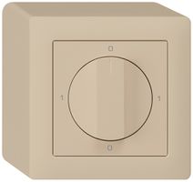 AP-Drehschalter kallysto 0/1L beige mit Drehgriff
