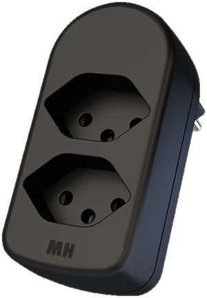 Fiche multiple MAX HAURI ADAPT SPLIT 10A 2×T13 noir