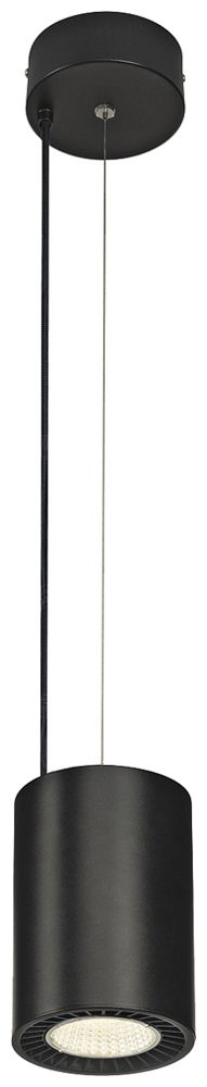 LED-Pendelleuchte SLV SUPROS 36W 3520lm 4000K 60° Ø127×185mm schwarz