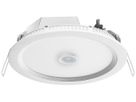 Downlight LED ESYLUX ELSA-2 PD PS DALI, Ø240 18W 4000K 1750lm, blanc