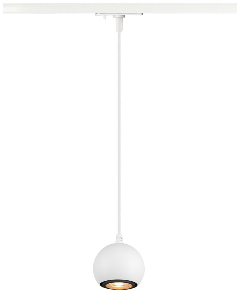 Bague décorative SLV LIGHT EYE 90 acier Ø59×14mm noir