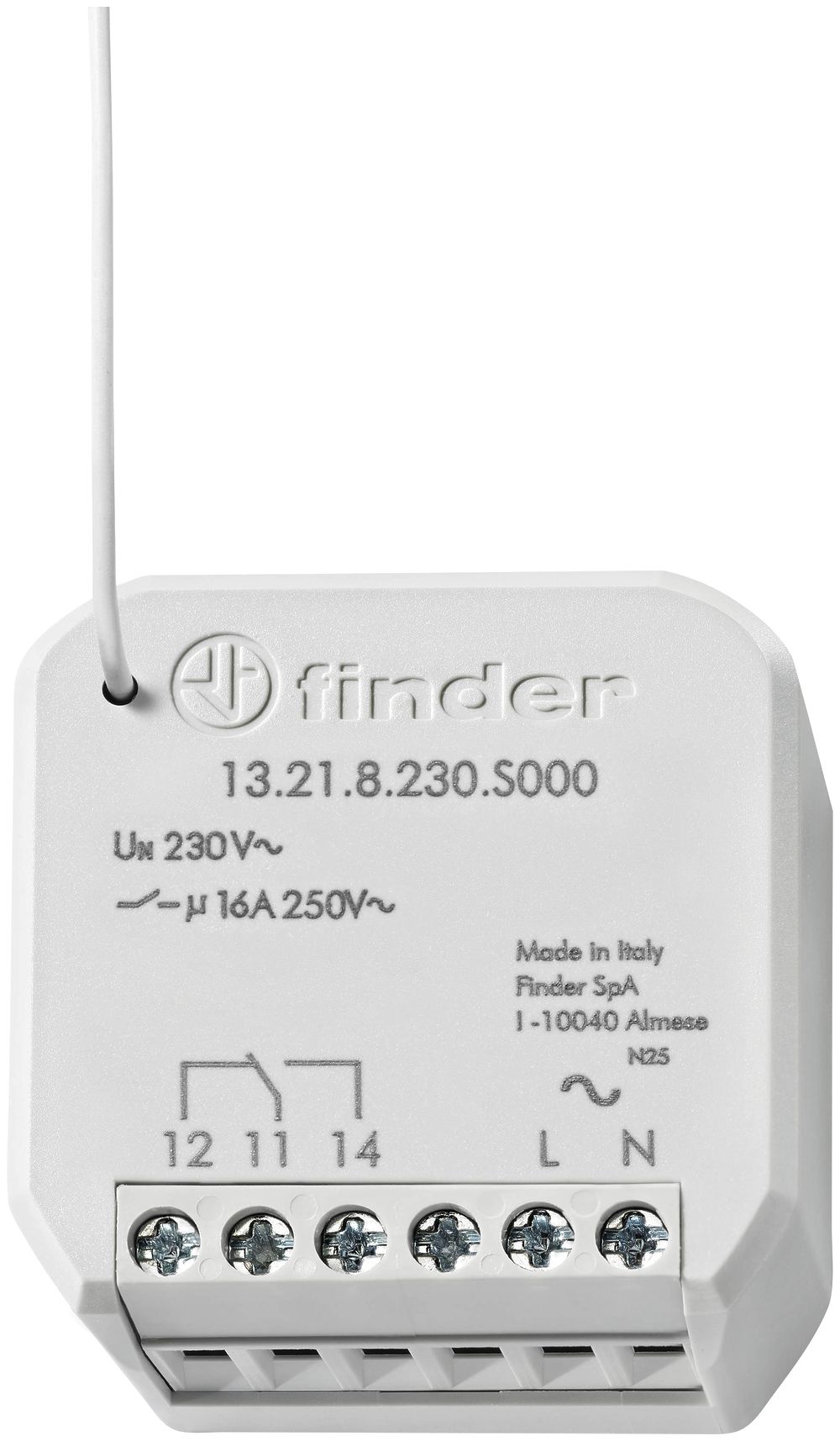 EB-Funkempfänger BLISS2, 1-Kanal-Schaltaktor, 16A/250V, 868 MHz