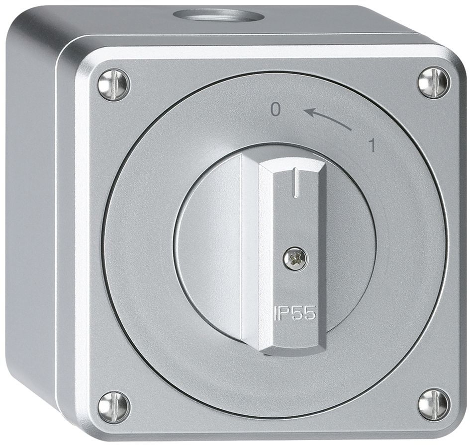 Contatto rotativo AP robusto IP55 alluminio 2P