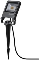 LED-Gartenlampe LDV ENDURA GARDEN Flood, 10W 830 mit Erdspiess