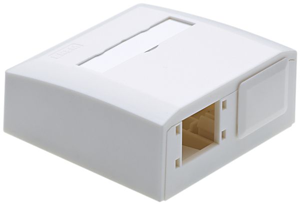 Scatola AP mini R&M 2×1port freenet bianco