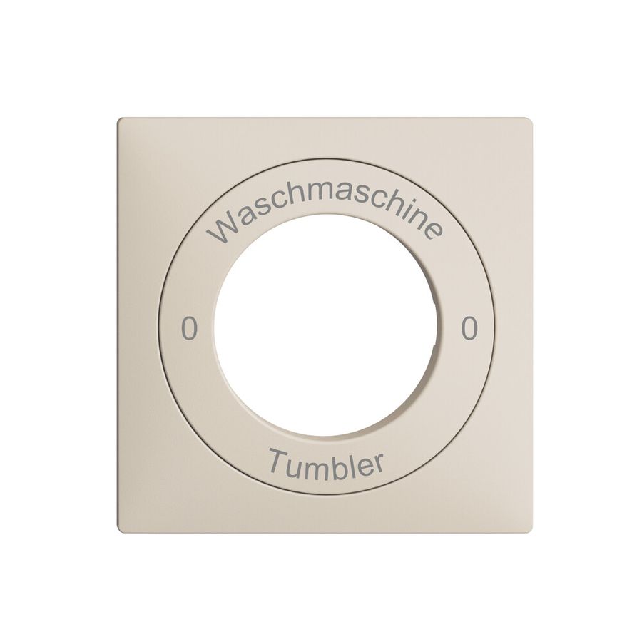 Kit front. 0-Waschmaschine-0-Tumbler EDIZIOdue 60×60mm crema