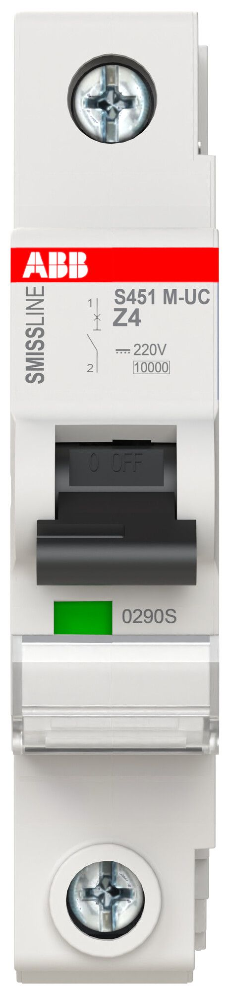 LS-Schalter SMISSLINE CLASSIC UCZ 1×4A 10kA