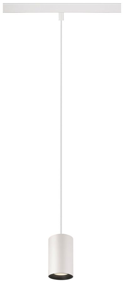 Lampada sospesa LED SLV NUMINOS XS 48V AD 8.7W 720lm 940 DALI Ø50 bianco/nero