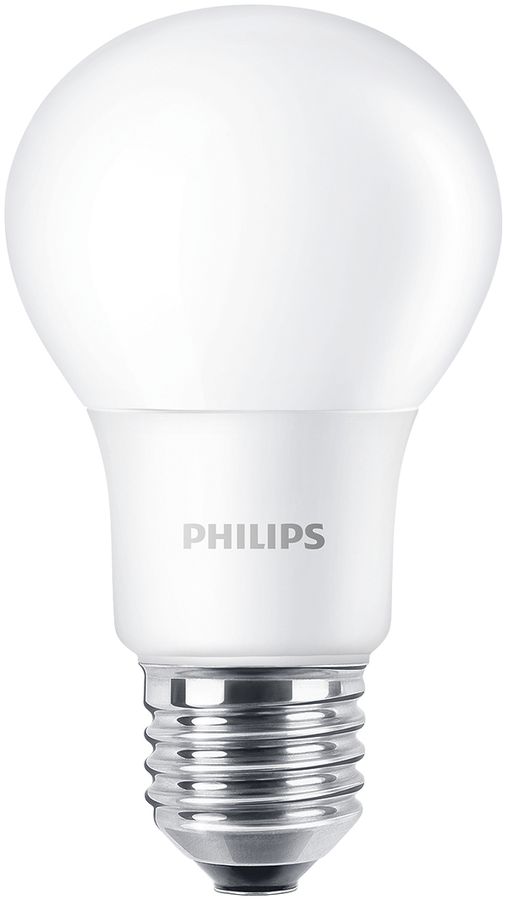 LED-Lampe CorePro Bulb E27 A60 5…40W 230V 4000K 470lm, opal