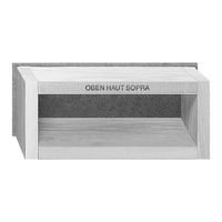 UP-Einlasskasten FH Holz FLF 1×5