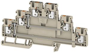 Borne multi-étage WM A3T 2.5 VL PUSH IN 2.5mm² 3 étages be/ora