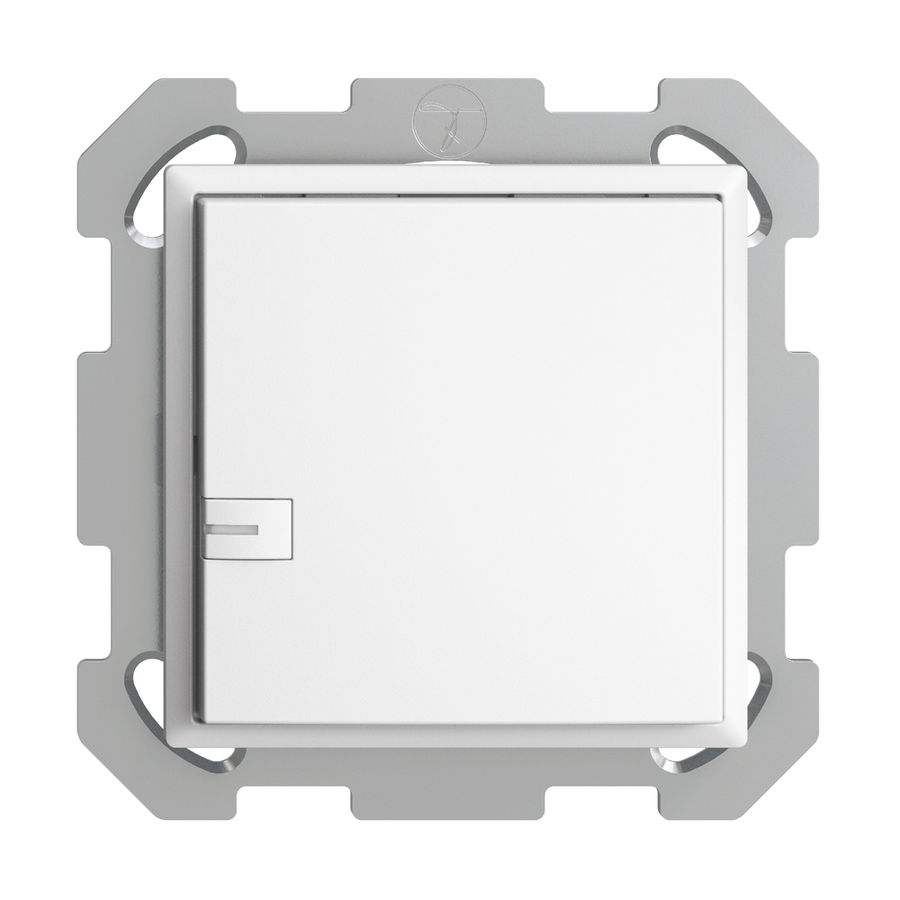 UP-KNX-Taster RGB EDUE, 250mW, m.RGB-LED, 1×Taste, 1×Tastenb., ws