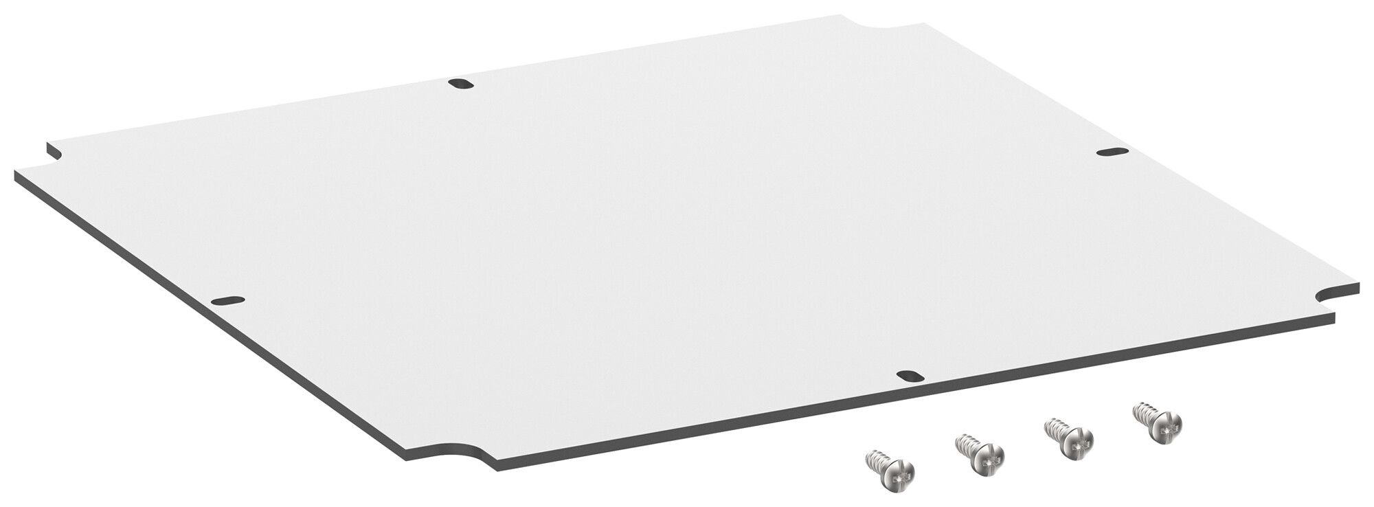 Placca di montaggio Spelsberg Abox MPI 350 217×217×2.5mm per Abox/Abox Pro