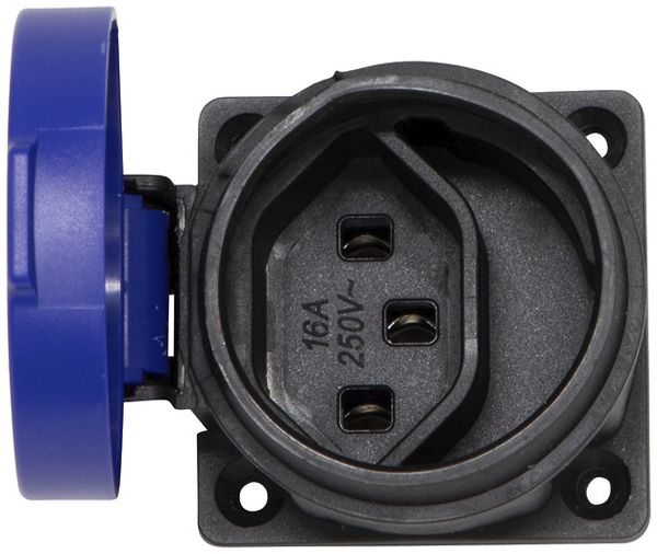 Prise INC type 23 Brennenstuhl couvercle bleu type S0717 IP55