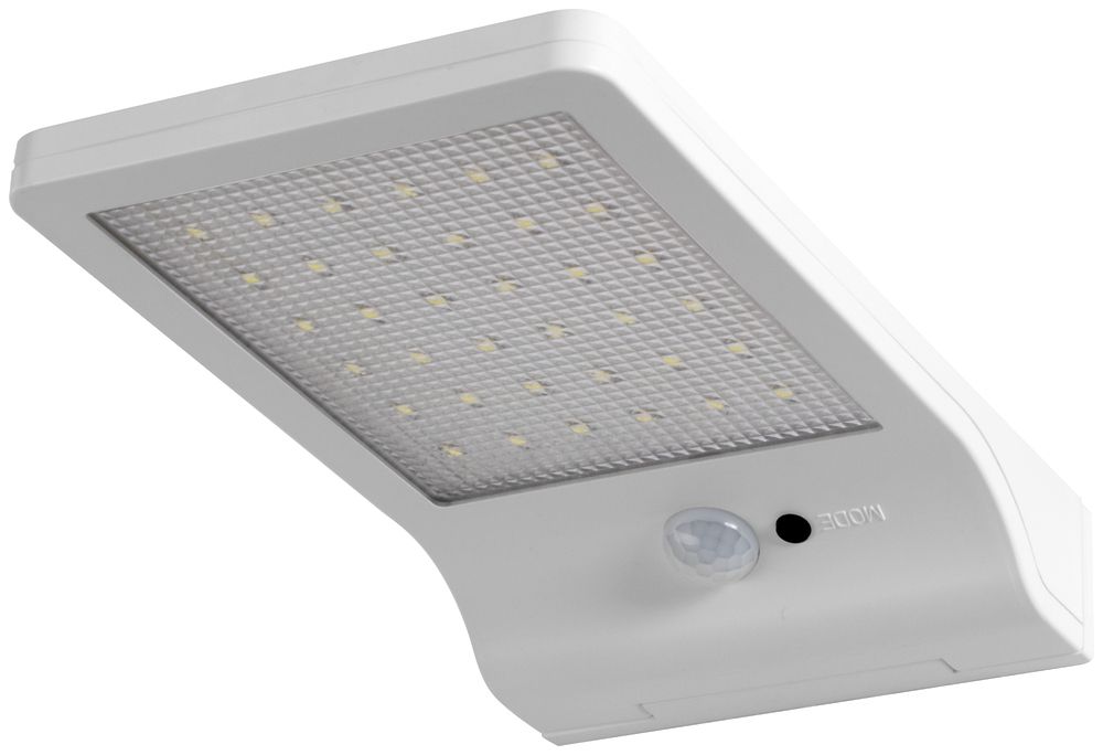 Applique LED LDV DoorLED Solar, PIR bianco